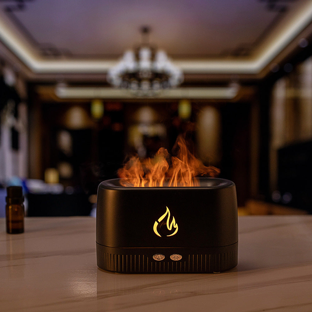 Flame Aromatherapy Simulated Humidifier