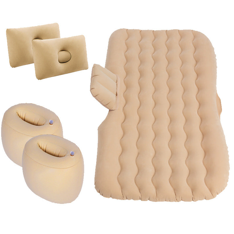 Inflatable Car Travel Mattress Bed