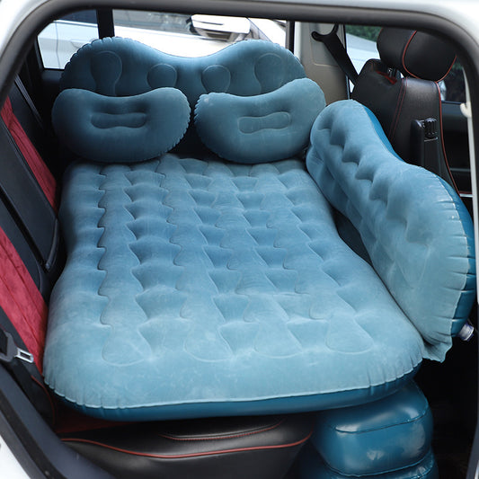 Inflatable Car Travel Mattress Bed