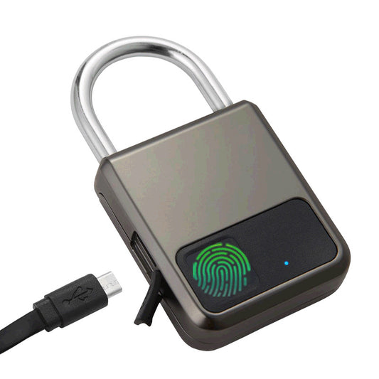Waterproof Smart Fingerprint Anti-theft Padlock