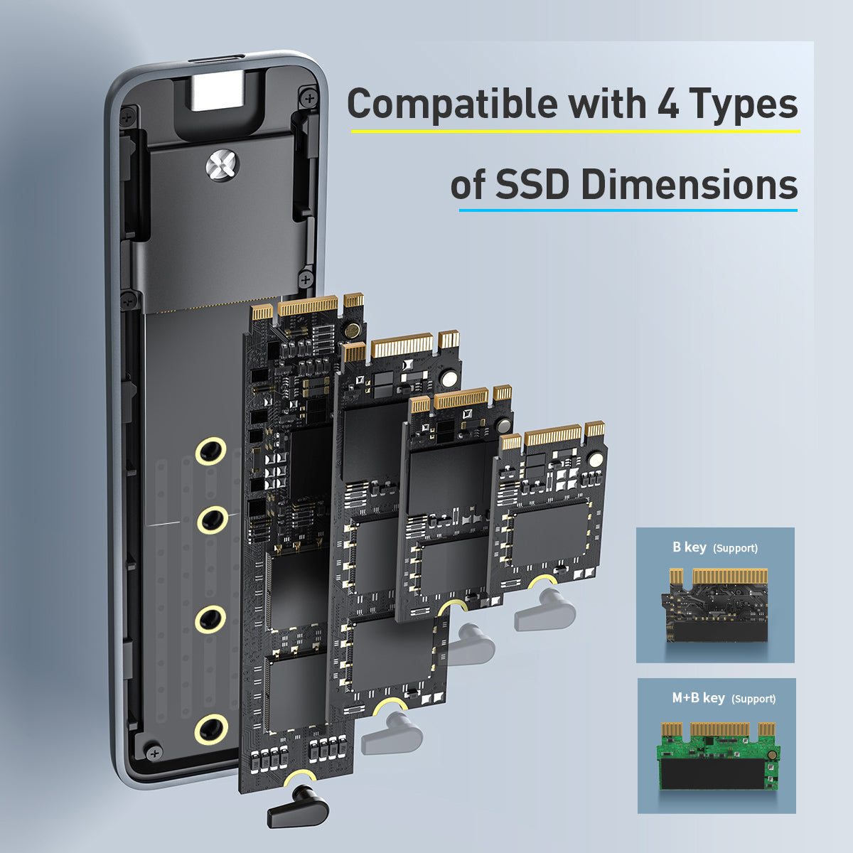 Solid State Drive Mobile SSD Box