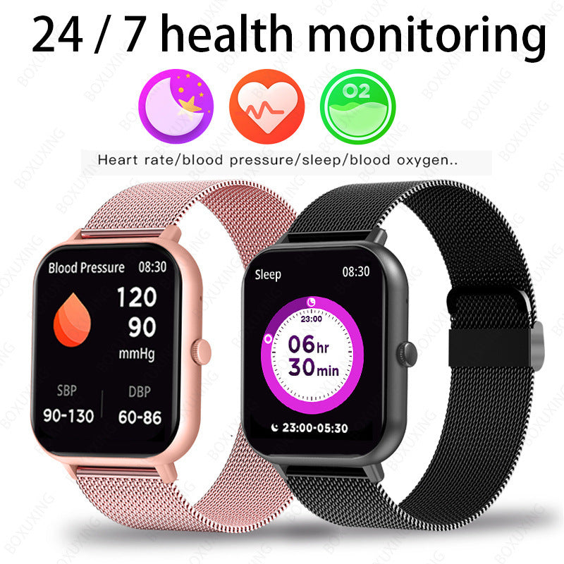 AI Voice Assistant Heart Rate Smart Watch