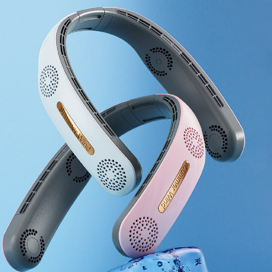 USB Outdoor Leafless Hanging Neck Fan