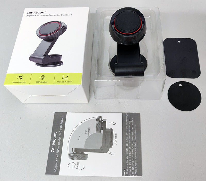 360 Degree Magnetic Rotating Car Phone Holder